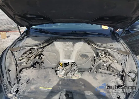 2018 Infiniti Q50 3.0T Luxe z USA, uszkodzony, nr VIN JN1EV7AP1JM358488